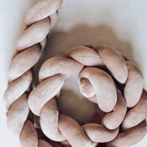 Velvet Braided Cot Bumpers